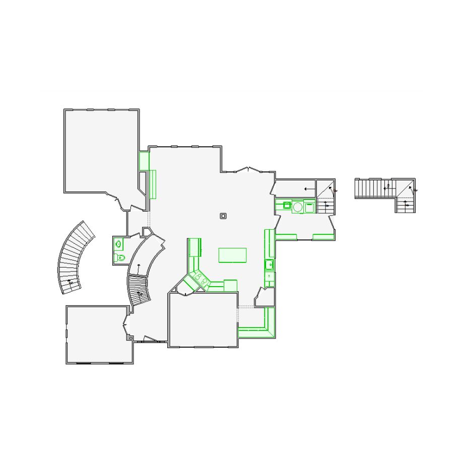 Advanced Xactimate Interior Sketch for large properties up to 5000 sq ft