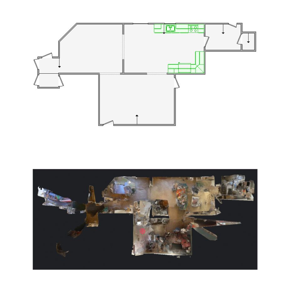 Xmate Sketch Lab: Fix and draft service for broken 3000 sq ft Matterport scans