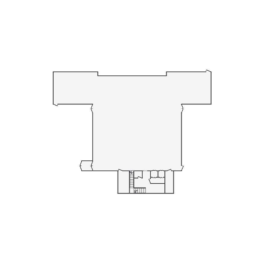 Detailed commercial interior sketch for Xactimate (7501-8000 SF). Accurate layouts for damage assessment, insurance claims, and restoration projects.