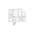 Simple interior sketch for Xactimate (2501-3000 SF). Perfect for partial renovations, such as updating floors, walls, or ceilings, without full detailing.