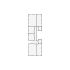 Detailed commercial interior sketch for Xactimate (10001-10500 SF). Accurate layouts for damage assessment, insurance claims, and restoration projects.