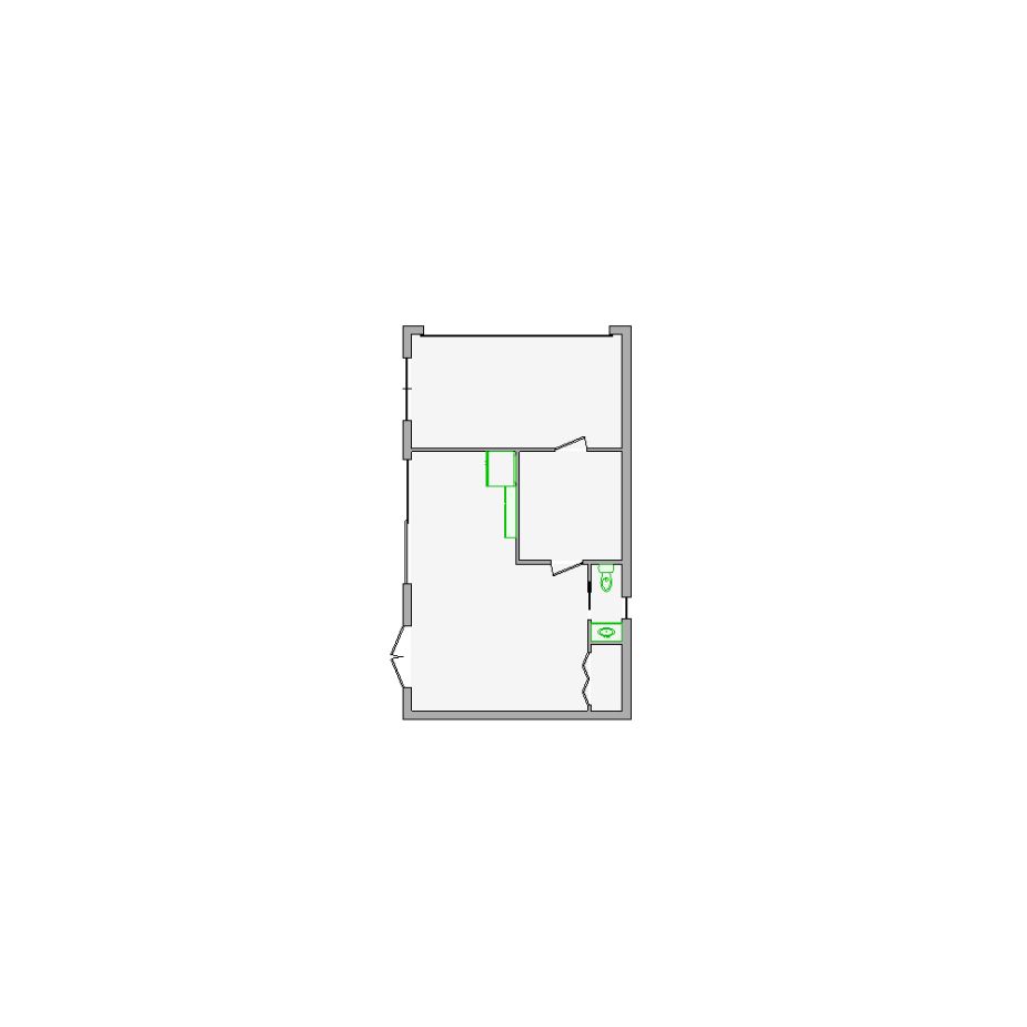 Detailed interior sketch for Xactimate (2501-3000 SF) for damage assessment and restoration. Includes doors, windows, ceilings, kitchen and bathroom symbols.