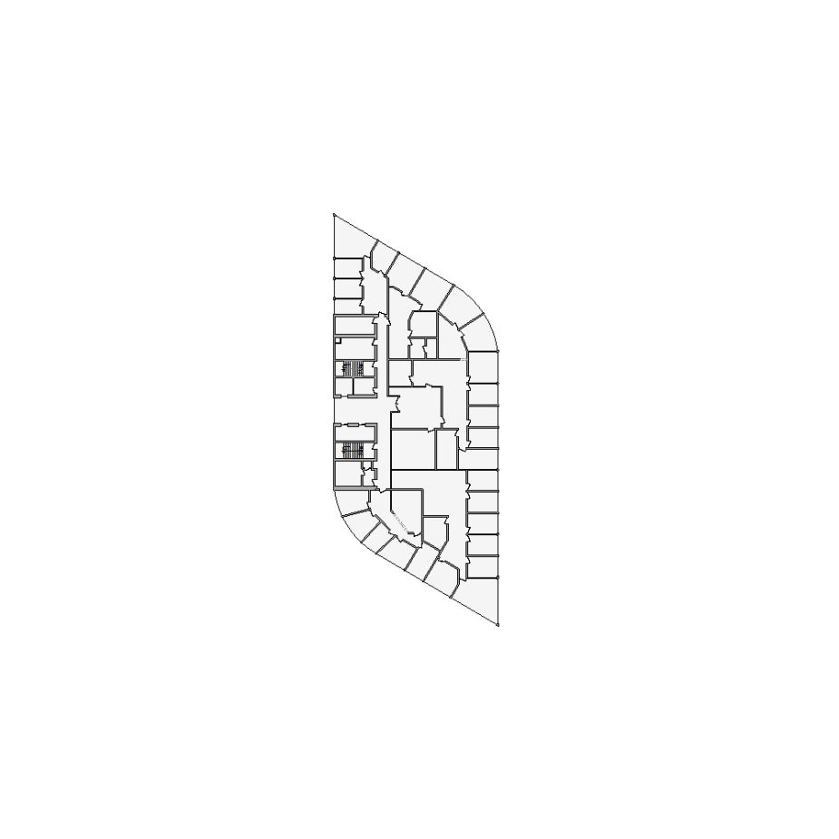 Detailed commercial interior sketch for Xactimate (78001-127000 SF). Accurate layouts for damage assessment, insurance claims, and restoration projects.