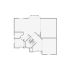 Simple interior sketch for Xactimate (2501-3000 SF). Perfect for partial renovations, such as updating floors, walls, or ceilings, without full detailing.