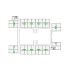 Detailed commercial interior sketch for Xactimate (45001-53000 SF). Accurate layouts for damage assessment, insurance claims, and restoration projects.