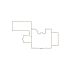Simple exterior sketch of a residential structure (31-40 SQ), based on aerial imagery, used for estimating and documentation purposes in Xactimate.