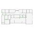 Detailed commercial interior sketch for Xactimate (3001-3500 SF). Accurate layouts for damage assessment, insurance claims, and restoration projects.