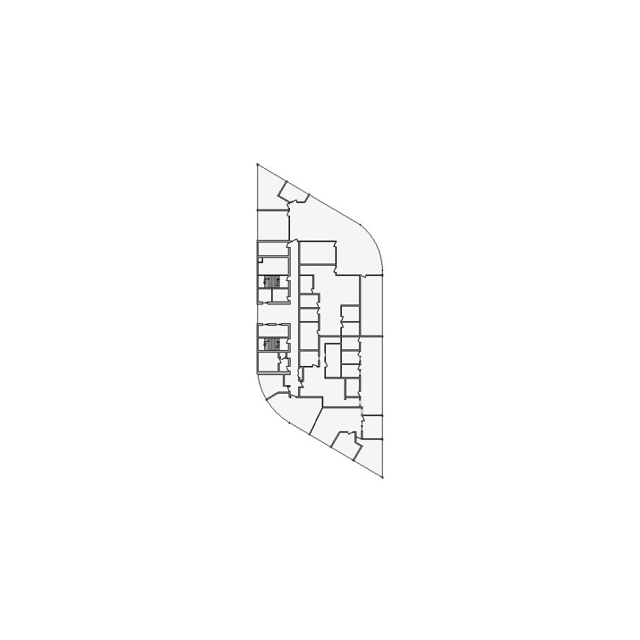 Detailed commercial interior sketch for Xactimate (78001-127000 SF). Accurate layouts for damage assessment, insurance claims, and restoration projects.