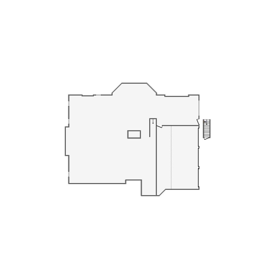 Detailed interior sketch for Xactimate (7001-10000 SF) for damage assessment and restoration. Includes doors, windows, ceilings, kitchen and bathroom symbols.