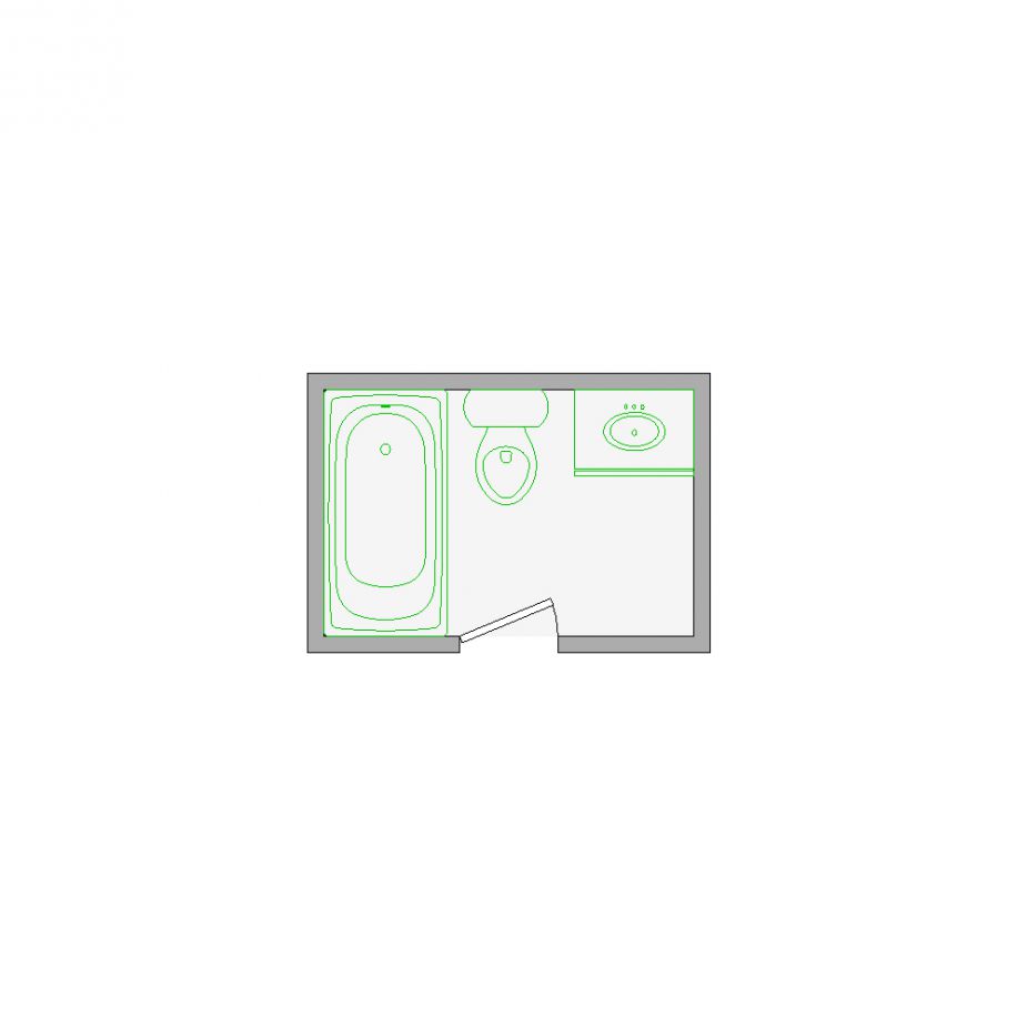 Detailed interior sketch for Xactimate (1-100 SF) for damage assessment and restoration. Includes doors, windows, ceilings, kitchen and bathroom symbols.