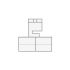 Simple interior sketch for Xactimate (1501-2000 SF). Perfect for partial renovations, such as updating floors, walls, or ceilings, without full detailing.