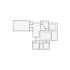 Simple interior sketch for Xactimate (2001-2500 SF). Perfect for partial renovations, such as updating floors, walls, or ceilings, without full detailing.