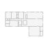 Simple interior sketch for Xactimate (2501-3000 SF). Perfect for partial renovations, such as updating floors, walls, or ceilings, without full detailing.