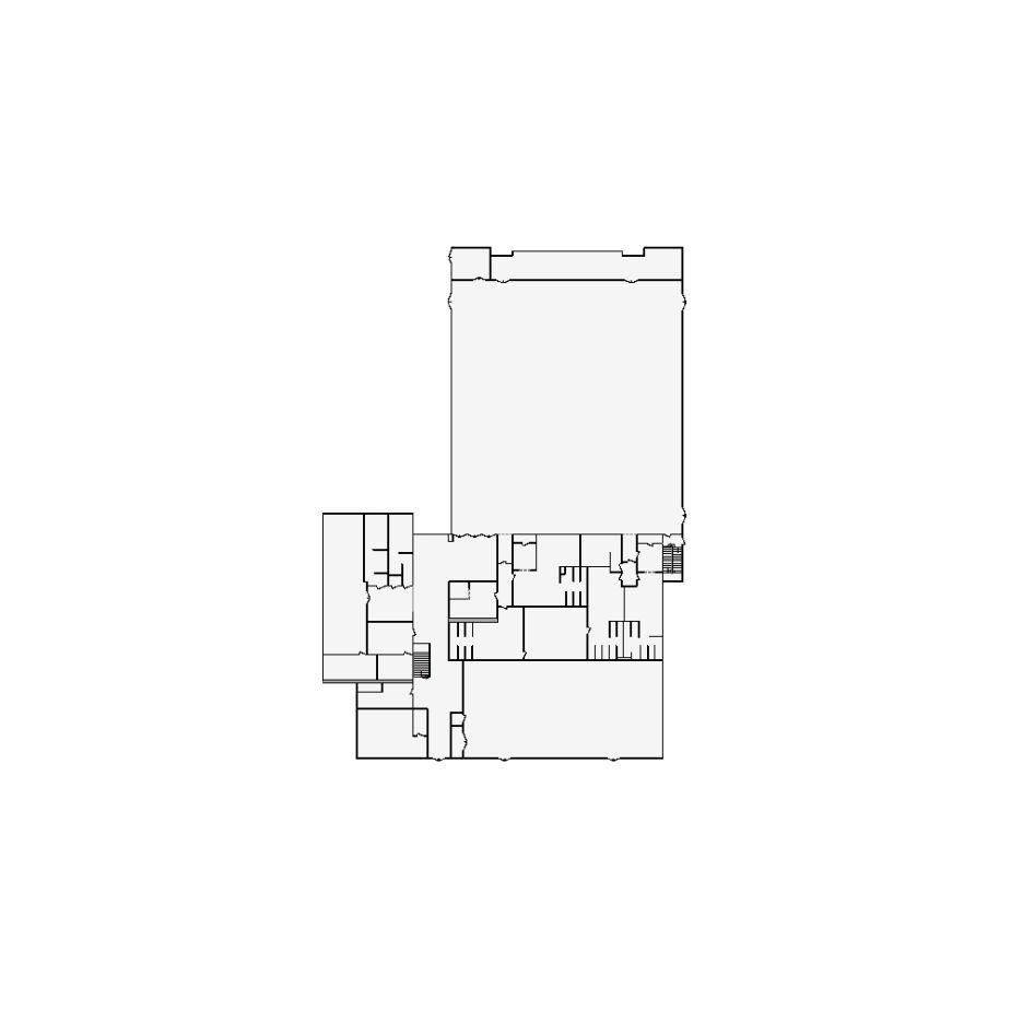 Detailed commercial interior sketch for Xactimate (64001-78000 SF). Accurate layouts for damage assessment, insurance claims, and restoration projects.