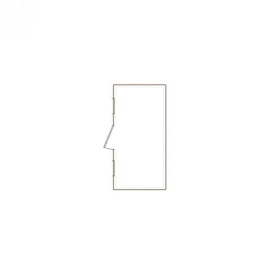 Detailed exterior sketch (1-250 SF) based on interior layout provided by the client or created by us. Suitable for siding, paint, and wall estimates.