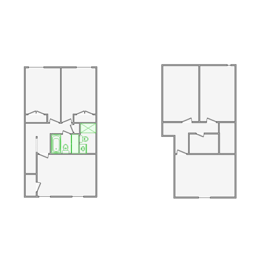 Correction interior sketches (1001-1500 SF) for Xactimate. Fixing layout errors, adjusting doors, windows, ceilings, and symbols for accurate assessments.