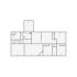Simple interior sketch for Xactimate (1501-2000 SF). Perfect for partial renovations, such as updating floors, walls, or ceilings, without full detailing.