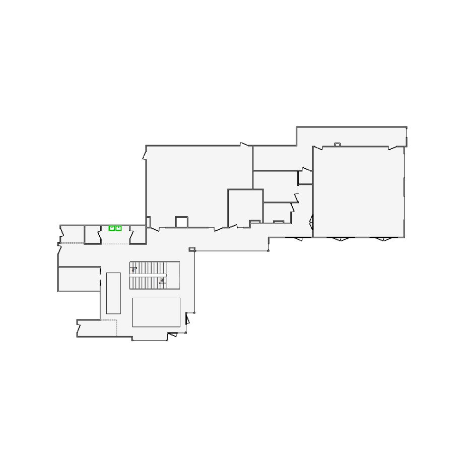 Detailed commercial interior sketch for Xactimate (11001-14000 SF). Accurate layouts for damage assessment, insurance claims, and restoration projects.