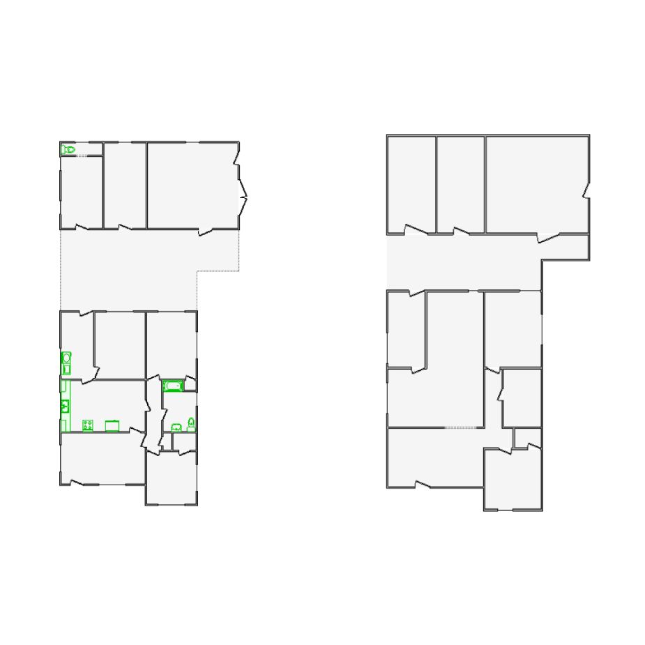 Correction interior sketches (2501-3000 SF) for Xactimate. Fixing layout errors, adjusting doors, windows, ceilings, and symbols for accurate assessments.