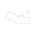 Simple exterior sketch based on interior layout (3501-4000 SF), either provided by the client or created by us, suitable for estimating in Xactimate.