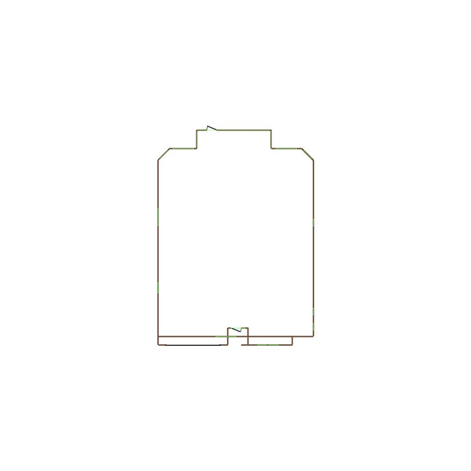 Detailed exterior sketch based on aerial imagery of a residential structure (21-30 SQ), suitable for use in damage assessment and restoration workflows in Xactimate.