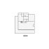 Simple interior sketch for Xactimate (4001-4500 SF). Perfect for partial renovations, such as updating floors, walls, or ceilings, without full detailing.