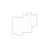 Simple exterior sketch based on interior layout (3001-3500 SF), either provided by the client or created by us, suitable for estimating in Xactimate.