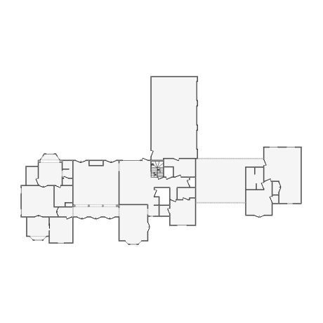 Simple interior sketch for Xactimate (5501-6000 SF). Perfect for partial renovations, such as updating floors, walls, or ceilings, without full detailing.