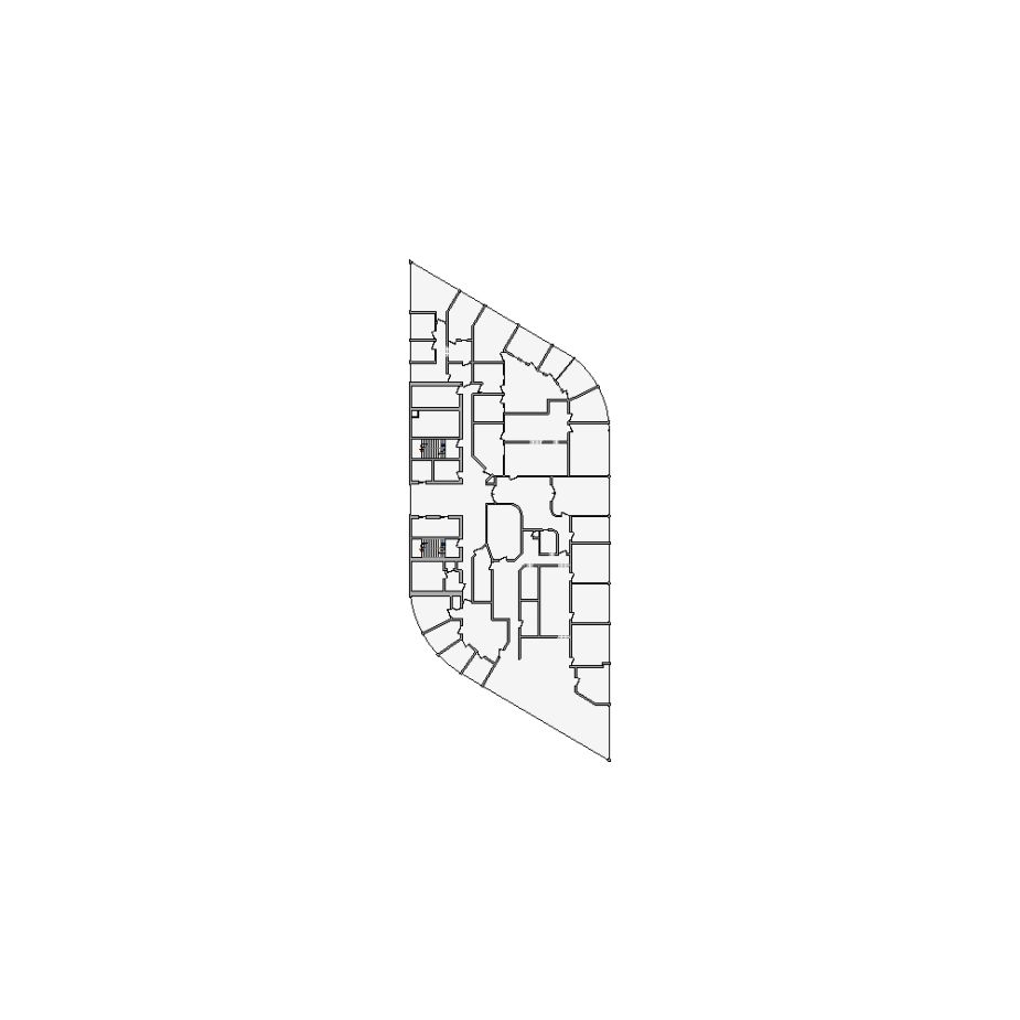 Detailed commercial interior sketch for Xactimate (78001-127000 SF). Accurate layouts for damage assessment, insurance claims, and restoration projects.