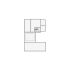 Simple interior sketch for Xactimate (1501-2000 SF). Perfect for partial renovations, such as updating floors, walls, or ceilings, without full detailing.