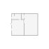 Simple interior sketch for Xactimate (1501-2000 SF). Perfect for partial renovations, such as updating floors, walls, or ceilings, without full detailing.