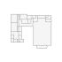 Detailed commercial interior sketch for Xactimate (24001-28000 SF). Accurate layouts for damage assessment, insurance claims, and restoration projects.