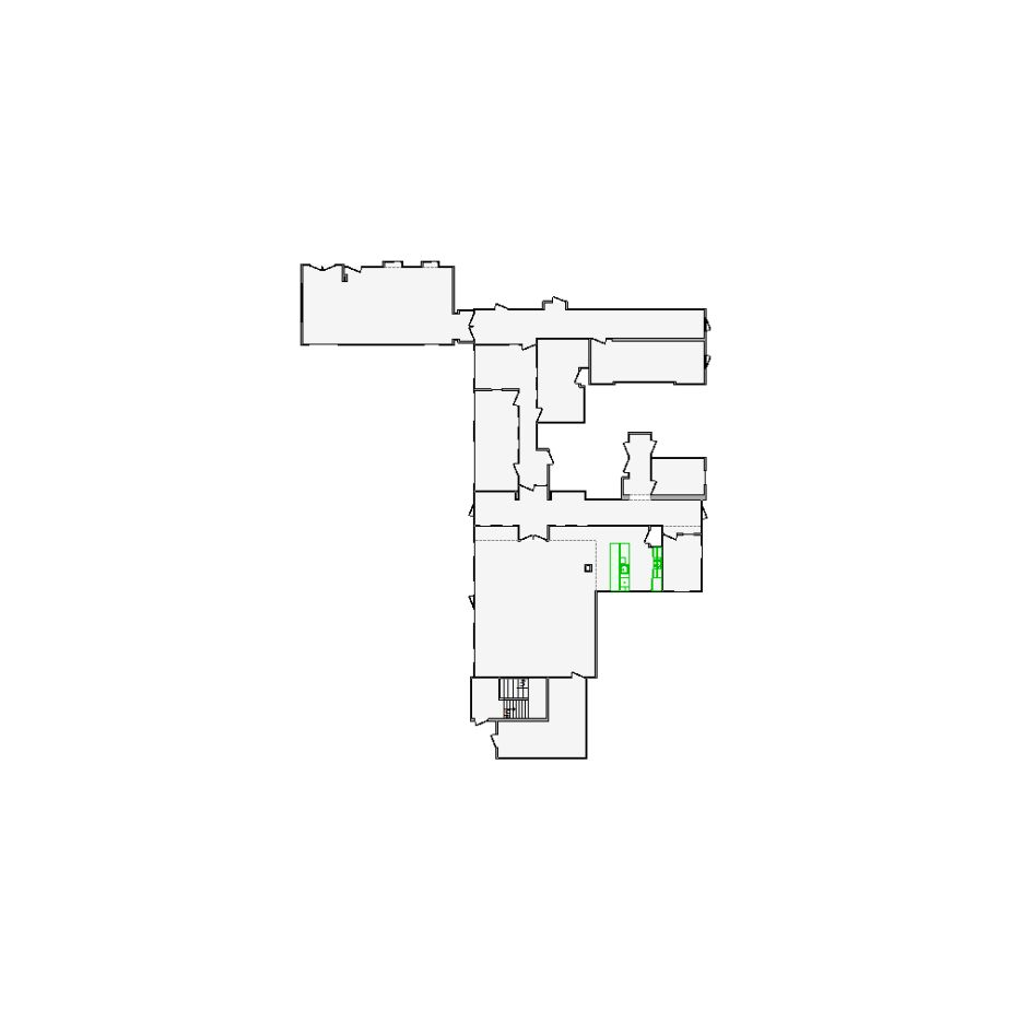 Detailed commercial interior sketch for Xactimate (7501-8000 SF). Accurate layouts for damage assessment, insurance claims, and restoration projects.
