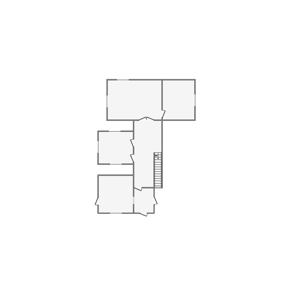Detailed commercial interior sketch for Xactimate (1001-1500 SF). Accurate layouts for damage assessment, insurance claims, and restoration projects.