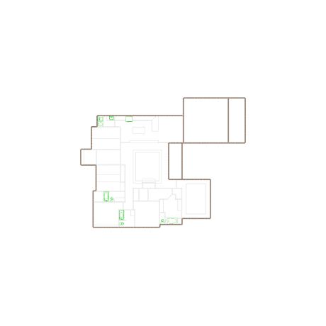 Simple exterior sketch based on interior layout (3001-3500 SF), either provided by the client or created by us, suitable for estimating in Xactimate.