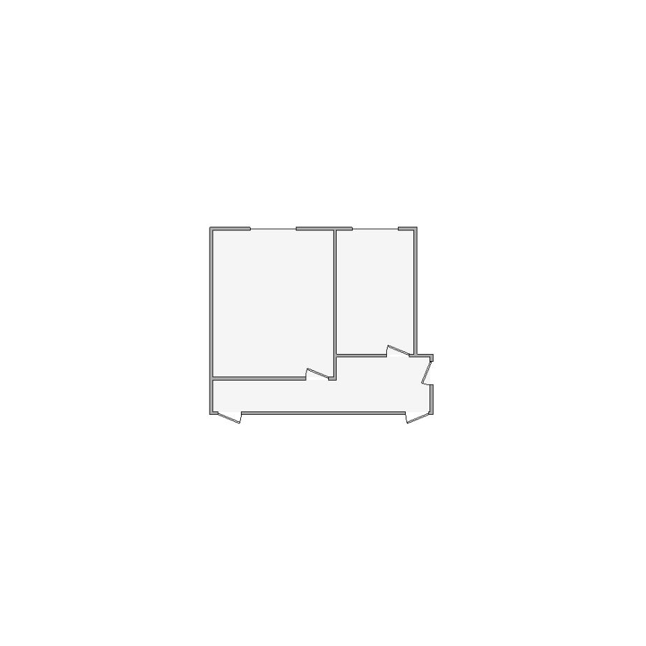 Detailed commercial interior sketch for Xactimate (251-500 SF). Accurate layouts for damage assessment, insurance claims, and restoration projects.