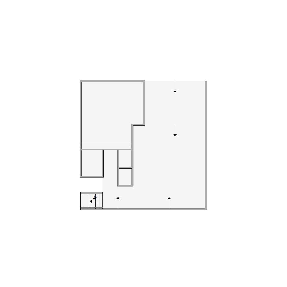 Simple interior sketch for Xactimate (2001-2500 SF). Perfect for partial renovations, such as updating floors, walls, or ceilings, without full detailing.