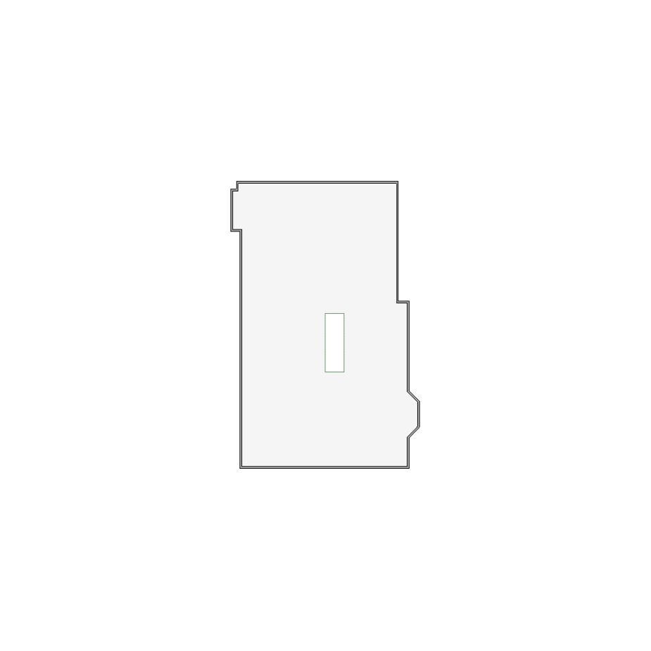 Simple interior sketch for Xactimate (4501-5000 SF). Perfect for partial renovations, such as updating floors, walls, or ceilings, without full detailing.