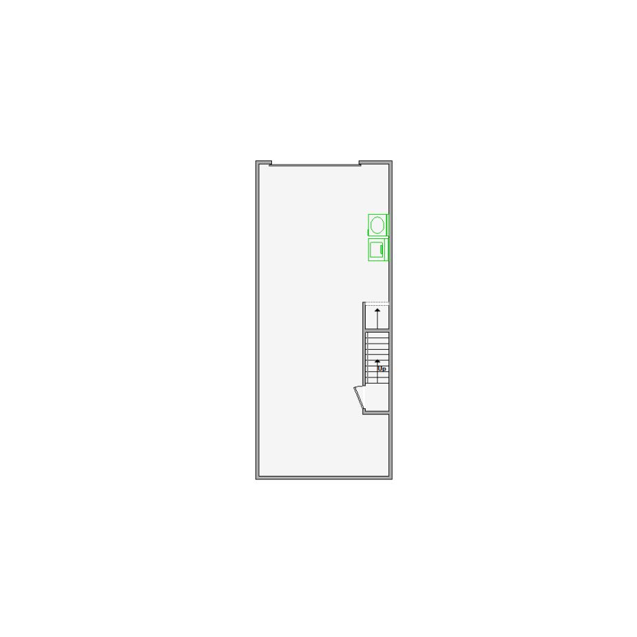 Detailed interior sketch for Xactimate (1501-2000 SF) for damage assessment and restoration. Includes doors, windows, ceilings, kitchen and bathroom symbols.