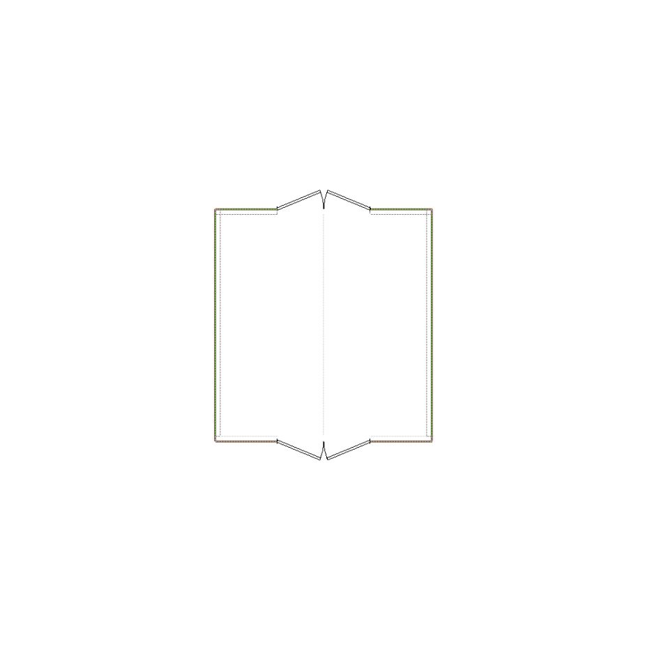 Detailed exterior sketch (1-250 SF) based on interior layout provided by the client or created by us. Suitable for siding, paint, and wall estimates.