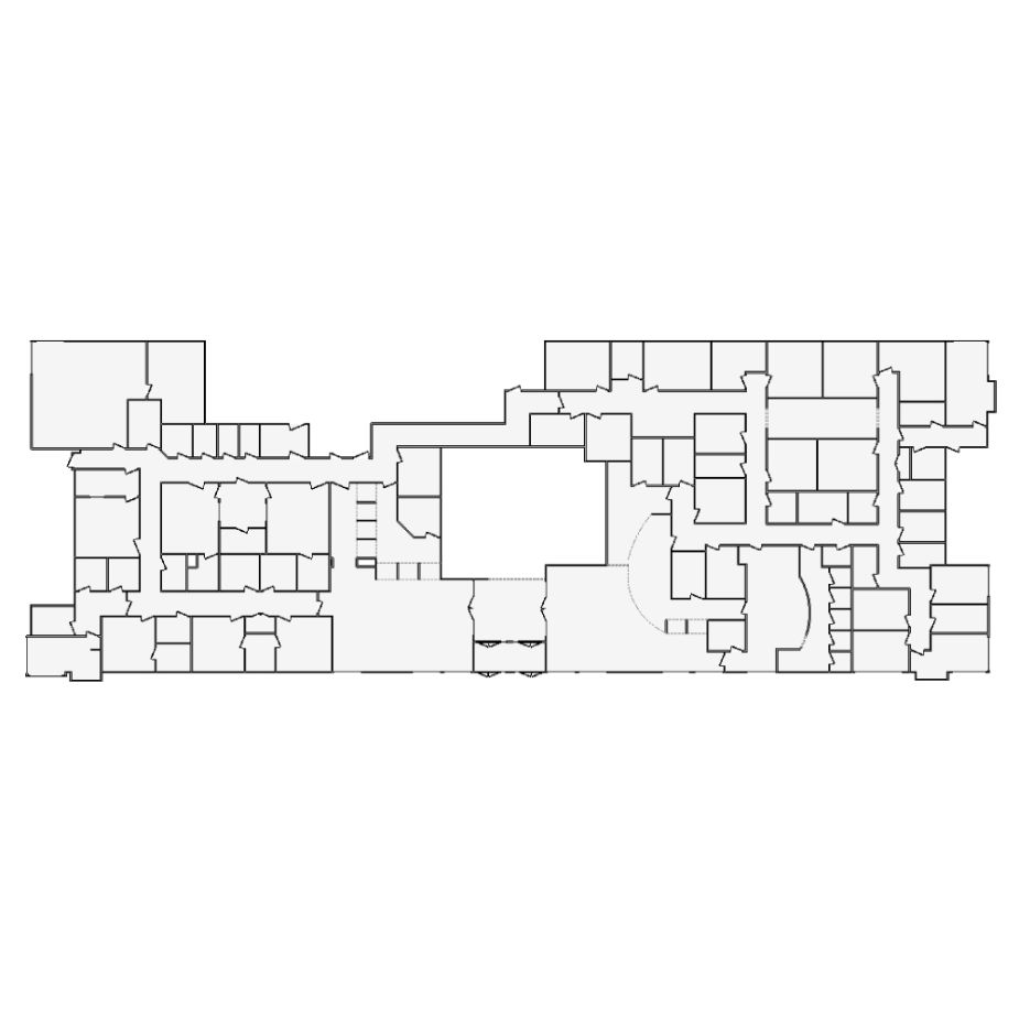 Detailed commercial interior sketch for Xactimate (14001-18000 SF). Accurate layouts for damage assessment, insurance claims, and restoration projects.