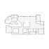 Detailed commercial interior sketch for Xactimate (14001-18000 SF). Accurate layouts for damage assessment, insurance claims, and restoration projects.