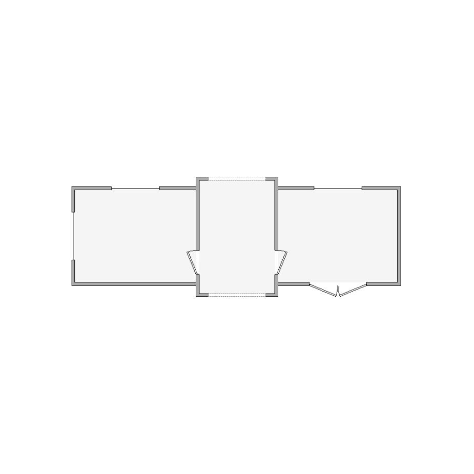 Detailed commercial interior sketch for Xactimate (251-500 SF). Accurate layouts for damage assessment, insurance claims, and restoration projects.