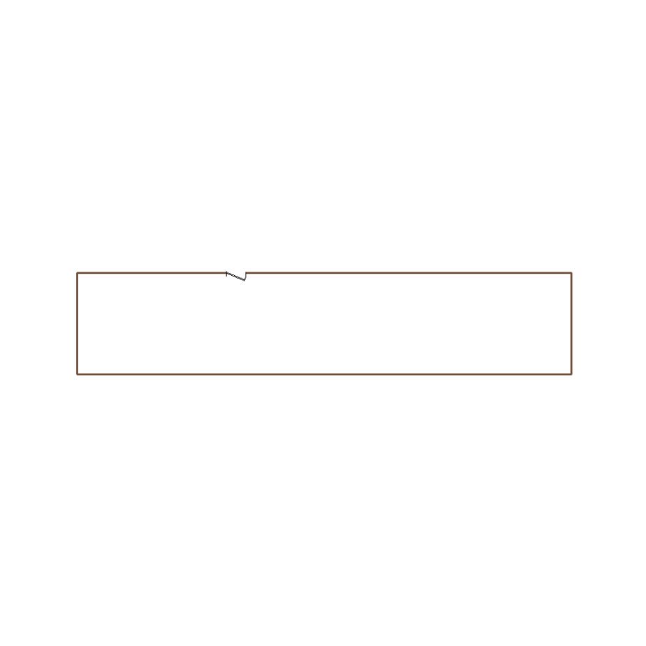 Simple exterior sketch of a residential structure (11-20 SQ), based on aerial imagery, used for estimating and documentation purposes in Xactimate.