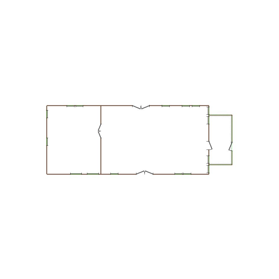 Detailed exterior sketch based on aerial imagery of a residential structure (11-20 SQ), suitable for use in damage assessment and restoration workflows in Xactimate.