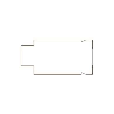 Detailed exterior sketch based on aerial imagery of a residential structure (6-10 SQ), suitable for use in damage assessment and restoration workflows in Xactimate.