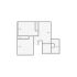 Simple interior sketch for Xactimate (1501-2000 SF). Perfect for partial renovations, such as updating floors, walls, or ceilings, without full detailing.