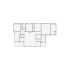 Simple interior sketch for Xactimate (2001-2500 SF). Perfect for partial renovations, such as updating floors, walls, or ceilings, without full detailing.