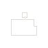 Simple exterior sketch of a residential structure (11-20 SQ), based on aerial imagery, used for estimating and documentation purposes in Xactimate.