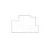 Simple exterior sketch based on interior layout (2001-2500 SF), either provided by the client or created by us, suitable for estimating in Xactimate.